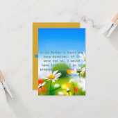 ヨハネ14:2 KJV聖書聖なる書物、 経典Pic Greeting カード (正面/裏面インサイチュ)