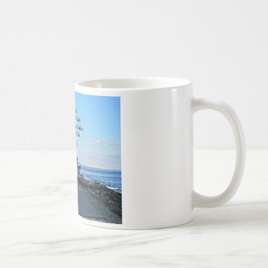 ヨハネ14:6わたしはその道を行く… コーヒーマグカップ (右)