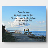 ヨハネ14:6わたしはその道を行く… フォトプラーク (正面)