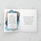 ヨハネ14:6わたしは真理の生き方であるキリスト教の聖書 カード (内部)