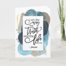 ヨハネ14:6わたしは真理の生き方であるキリスト教の聖書