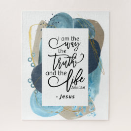 ヨハネ14:6わたしは真理の生き方であるキリスト教の聖書 ジグソーパズル