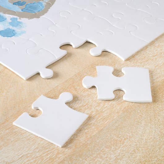 ヨハネ14:6わたしは真理の生き方であるキリスト教の聖書 ジグソーパズル (側面)