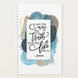 ヨハネ14:6わたしは真理の生き方であるキリスト教の聖書 プランナー手帳