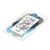 ヨハネ14:6わたしは真理の生き方であるキリスト教の聖書 マグネット (左側)