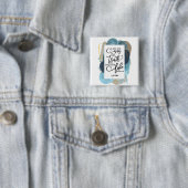 ヨハネ14:6わたしは真理の生き方であるキリスト教の聖書 缶バッジ (インサイチュ)