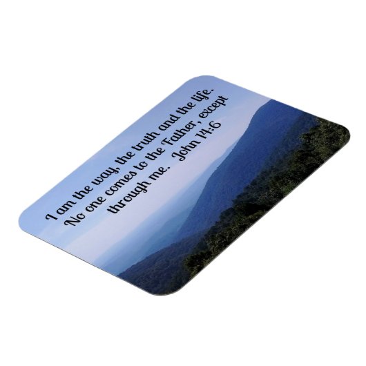 ヨハネ14:6わたしは道であり、真理であり、いのちである マグネット (左側)