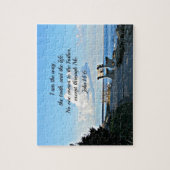 ヨハネ14:6わたしは道を行く ジグソーパズル (縦)