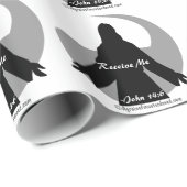 ヨハネ14:6聖書の引用文 ラッピングペーパー (ロールコーナー)