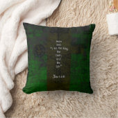 ヨハネ14:6聖書の聖句のパス感動的引用文 クッション (ブランケット)