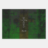 ヨハネ14:6聖書の聖句のパス感動的引用文 ラッピングペーパーシート (正面3)