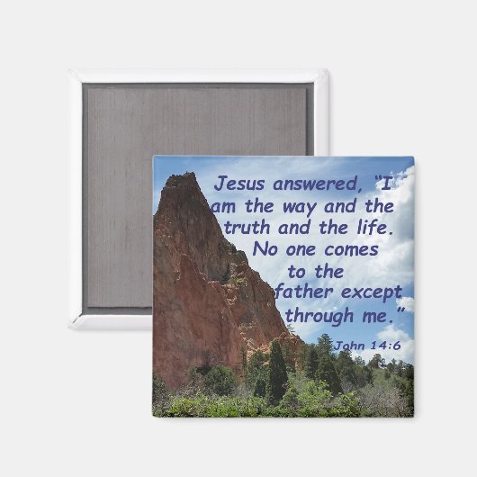 ヨハネ14:6 マグネット (正面/裏面)