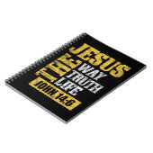 ヨハネ14:6 Christian Bible ノートブック (左側)