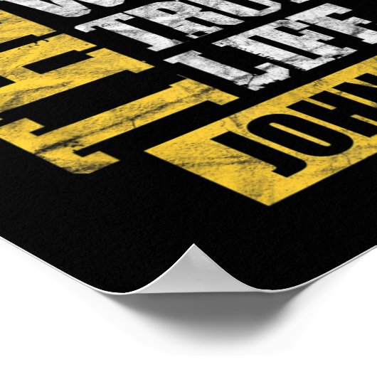 ヨハネ14:6 Christian Bible ポスター (角)