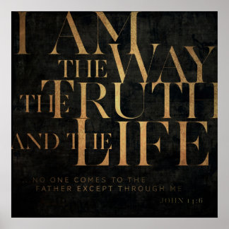 ヨハネ14:6 II ポスター