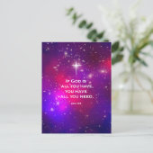 ヨハネ14:8 ポストカード (スタンド正面)