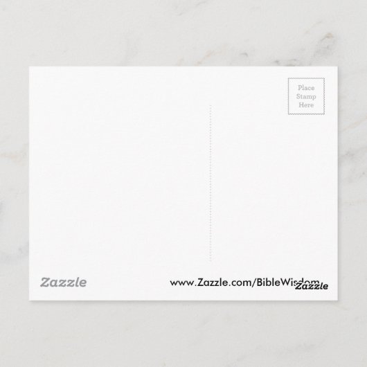 ヨハネ14:8 ポストカード (裏面)