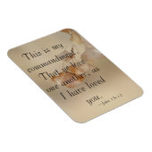 ヨハネ15:12互いを愛し合う マグネット (右側)