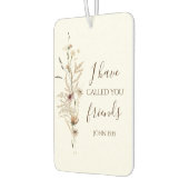 ヨハネ15:15わたしは、あなた方を聖書の聖句と呼んだ カーエアーフレッシュナー (左)