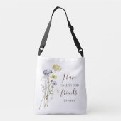 ヨハネ15:15わたしは、あなた方を聖書の聖句と呼んだ クロスボディバッグ (裏面)