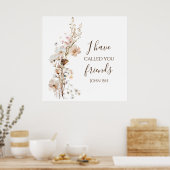 ヨハネ15:15わたしは、あなた方を聖書の聖句と呼んだ ポスター (キッチン)