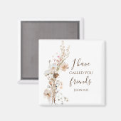 ヨハネ15:15わたしは、あなた方を聖書の聖句と呼んだ マグネット (正面/裏面)