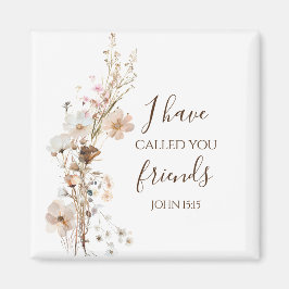 ヨハネ15:15わたしは、あなた方を聖書の聖句と呼んだ マグネット