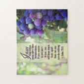 ヨハネ15:5わたしはつる植物である ジグソーパズル (縦)