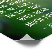 ヨハネ15:5わたしはつる植物である ポスター (角)