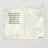 ヨハネ15:5わたしはつる植物である ポストカード (裏面)