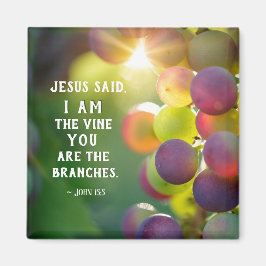 ヨハネ15:5わたしはつる植物である マグネット