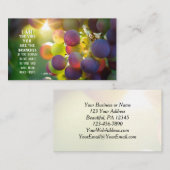 ヨハネ15:5わたしはつる植物である 名刺 (正面/裏面)