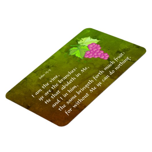 ヨハネ15:5 マグネット (左側)