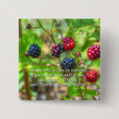 ヨハネ15:5 缶バッジ (正面)