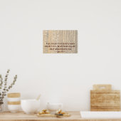 ヨハネ15:7 ポスター (キッチン)