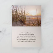 ヨハネ16:13真理の霊があなたを導く、海 カード (内部)