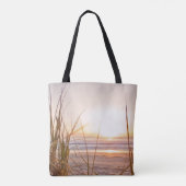 ヨハネ16:13真理の霊があなたを導く、海 トートバッグ (裏面)