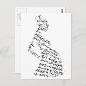 ヨハネ16:21はがき ポストカード (正面/裏面)