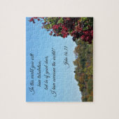 ヨハネ16:33この世に、あなたがたは… ジグソーパズル (縦)