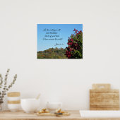 ヨハネ16:33この世に、あなたがたは… ポスター (キッチン)