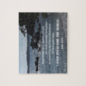 ヨハネ16:33わたしはあなたにこ話れらのものを ジグソーパズル (縦)