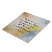 ヨハネ16:33わたしは世界を打ち破った! タイル (側面)