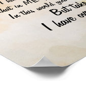 ヨハネ16:33わたしは世界を打ち破った！ ポスター (角)