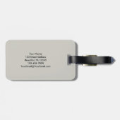 ヨハネ16:33わたしは聖書の聖句クリスチャンを克服した ラゲッジタグ (裏面横)