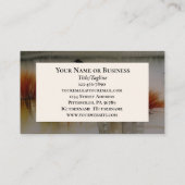 ヨハネ16:33わたしは聖書の聖句クリスチャンを克服した 名刺 (裏面)