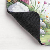 ヨハネ16:33聖書の詩のイメージポスター マウスパッド (コーナー)