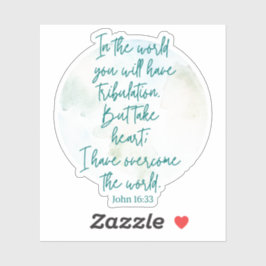 ヨハネ16:33 シール