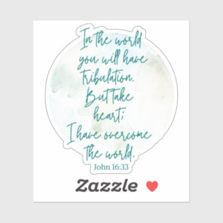 ヨハネ16:33 シール