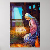 ヨハネ1:14わたしたちの来世界のポスターにイエス ポスター (正面)