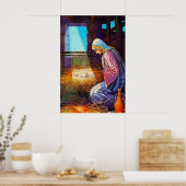 ヨハネ1:14わたしたちの来世界のポスターにイエス ポスター (キッチン)